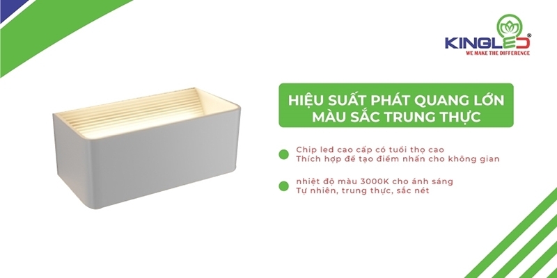 Đèn Kingled tô điểm thêm vẻ đẹp cho phòng ăn gia đình